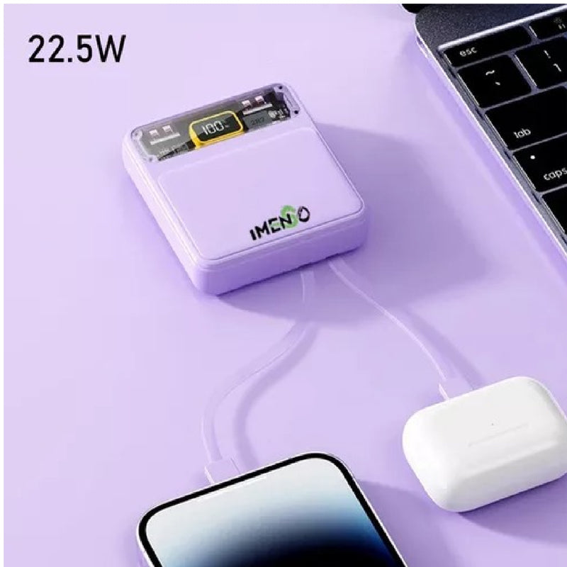 Carregador Portátil Powerbank 10000mah 22.5w Compacto